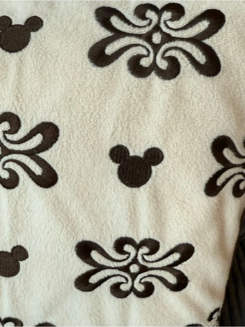 Disney Theme Park Merchandise Decorative Mickey Mouse Print Pillow